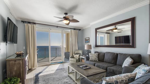 Tropic Winds 1507 -  Beachfront condo! Beach chair service included!